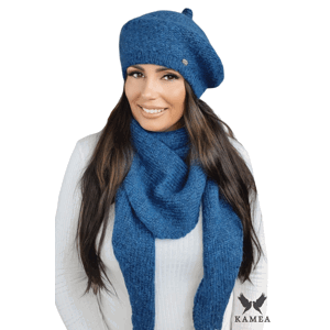 Kamea Woman's Beret K.22.010.12 Navy Blue