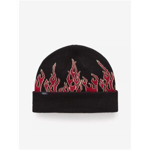 Black boys' cap VANS UP IN FLAMES BEANIE - Boys