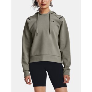 Under Armour Unstoppable Flc Hoodie-GRN - Women