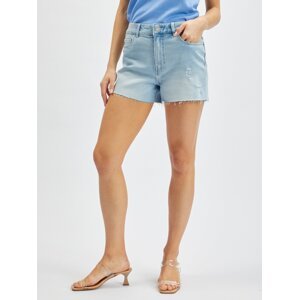 Orsay Light Blue Denim Shorts - Women