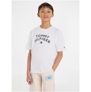White boys T-shirt Tommy Hilfiger - Boys