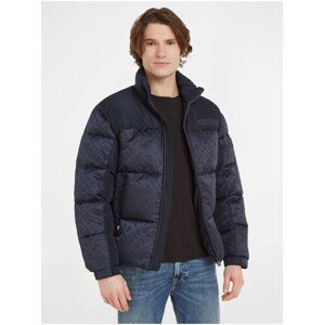 Dark Blue Men's Winter Quilted Jacket Tommy Hilfiger New York Mo - Men's