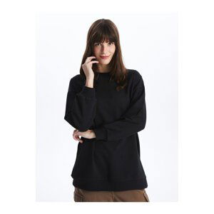 LC Waikiki Crew Neck Plain Long Sleeve Women's Sweatshirt Tunic