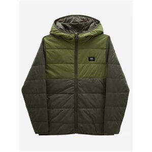 Khaki Boys' Winter Quilted Jacket VANS Prospect - Boys