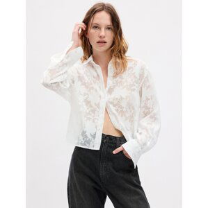 GAP Crop Lace Shirt - Women's