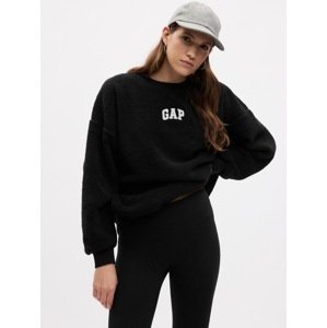 GAP Plush Sweatshirt with Logo - Women