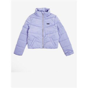 Light purple girls' winter quilted jacket VANS - Girls