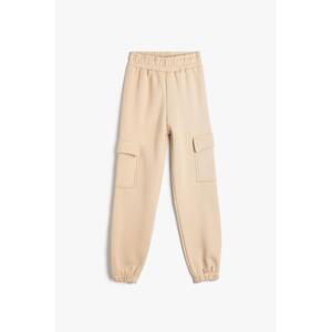 Koton Girls Beige Sweatpants