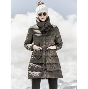 Khaki Winter Down Jacket Tiffi Ann