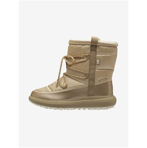 Women's winter snow boots in gold color HELLY HANSEN W ISOLABELLA 2 DEM - Women