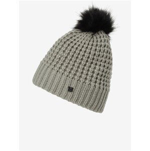 Women's grey beanie HELLY HANSEN W SNOWFALL BEANIE - Women