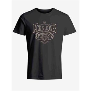 Men's Black T-Shirt Jack & Jones Eric - Men's