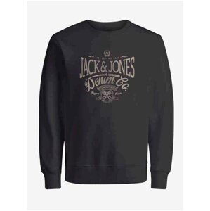 Men's Black Sweatshirt Jack & Jones Eric - Men