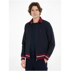 Navy Blue Men's Zip-Up Sweatshirt Tommy Hilfiger - Men's