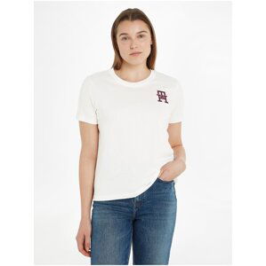 White Women's T-Shirt Tommy Hilfiger - Women