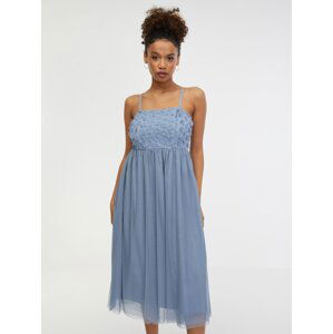 Orsay Light Blue Women's Midi Dress - Women