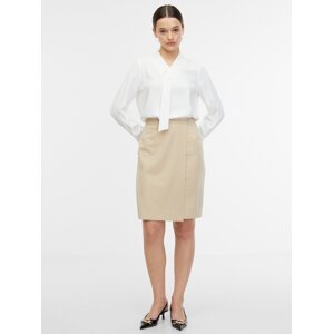 Orsay Beige Ladies Pencil Skirt - Women