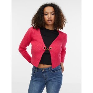 Orsay Women's pink cardigan with wool - Women's