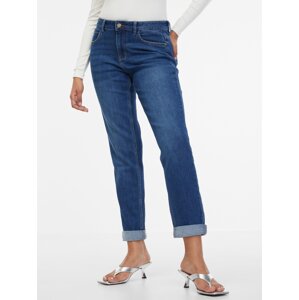 Orsay Dark Blue Ladies Boyfriend Jeans - Women