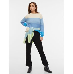 Orsay Blue Women's Striped Sweater - Women