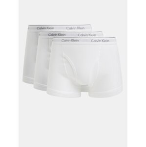 Set of three white boxers Calvin Klein Underwear - Men