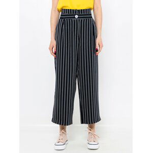 Gray-blue striped culottes CAMAIEU - Ladies