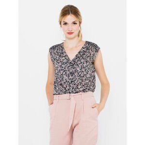 Grey floral top CAMAIEU - Women