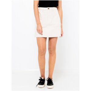 Beige denim skirt CAMAIEU - Ladies