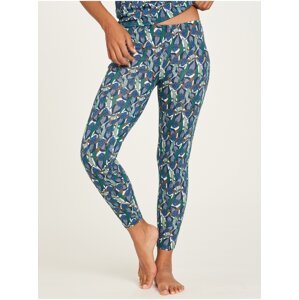 Blue Women's Floral Leggings Tranquillo - Women