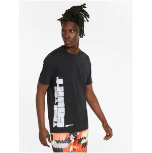 Black Men's T-Shirt Puma - Men