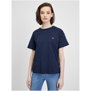 Dark blue women's T-shirt NAPAPIJRI Salis - Women