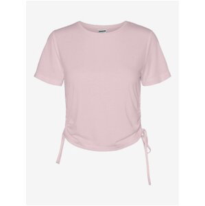 Light pink T-Shirt Noisy May Line - Women
