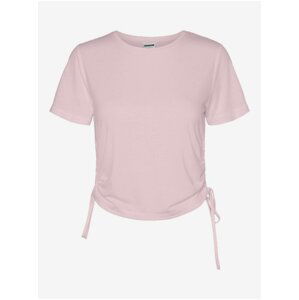 Light pink T-Shirt Noisy May Line - Women