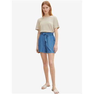 Tom Tailor Denim Blue Women's Tie Shorts - Women