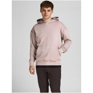 Light Brown Jack & Jones World Wide Hoodie - Men