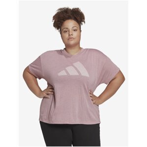 Old Pink Women's Heathed T-Shirt adidas Performance - Women