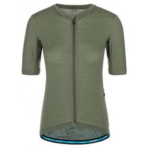 Women's cycling jersey Kilpi MEARIL-W khaki