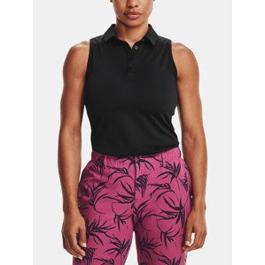 Under Armour Tank Top UA Zinger Sleeveless Polo-BLK - Women