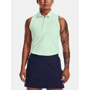 Under Armour Tank Top UA Zinger Sleeveless Polo-GRN - Women