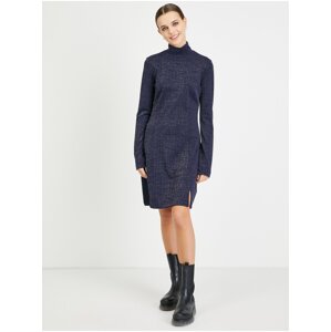 Dark blue sweater dress Guess Lane - Women