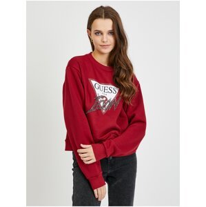 Red Women's Sweatshirt Guess - Women
