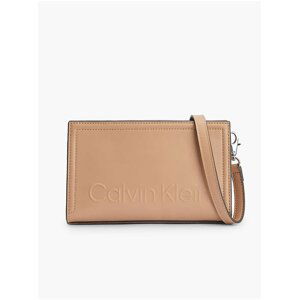 Beige women's crossbody handbag Calvin Klein - Women