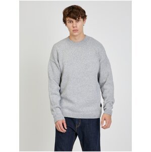 Light gray men's brindle sweater Tom Tailor Denim - Men