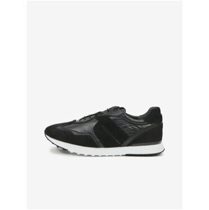 Black Women's Suede Sneakers Högl Rush - Women