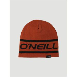 ONeill Orange Mens Patterned Reversible Winter Beanie O'Neill Reversi - Men