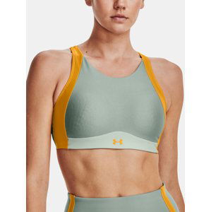 Under Armour Bra UA Infinity Mid High Neck Shine-GRY - Women