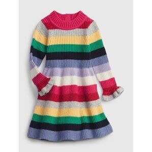 GAP Baby Striped Dress with Frills - Girls