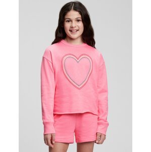GAP Baby Heart Sweatshirt - Girls