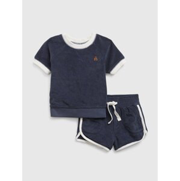 GAP Baby Terry Set T-shirt & Shorts - Boys