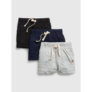 GAP Baby Organic Cotton Shorts, 3pcs - Boys